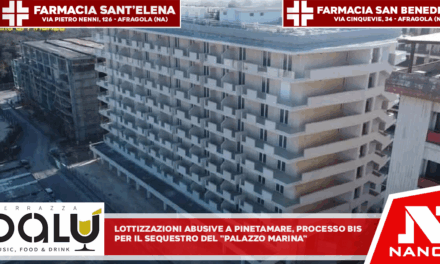 Lottizzazioni abusive a Pinetamare, processo bis per il sequestro del ‘Palazzo Marina’