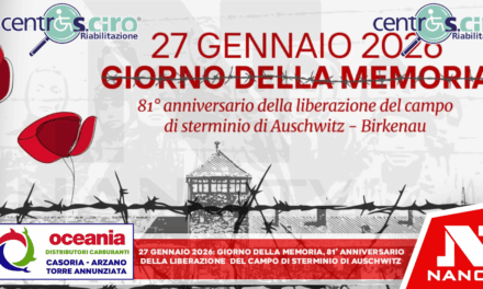 27 Gennaio 2026 – Giorno della Memoria: 81° Anniversario della Liberazione del Campo di sterminio Auschwitz- Birkenau