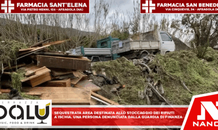 Sequestrata area destinata allo stoccaggio dei rifiuti a Ischia Una persona denunciata dalla Guardia di Finanza a Forio