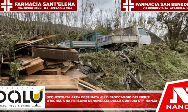 Sequestrata area destinata allo stoccaggio dei rifiuti a Ischia Una persona denunciata dalla Guardia di Finanza a Forio