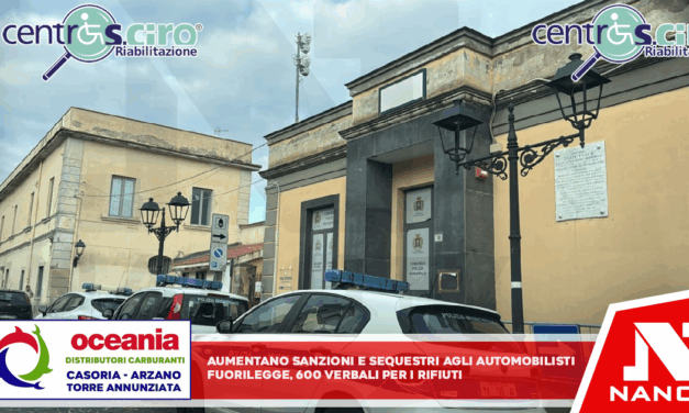 Aumentano sanzioni e sequestri agli automobilisti fuorilegge, 600 verbali per i rifiuti