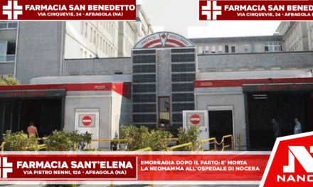 Emorragia dopo il parto: è morta la neomamma all’ospedale di Nocera