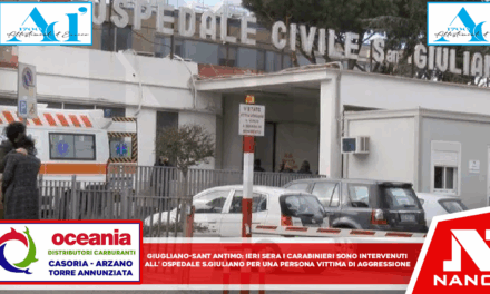 Giugliano in Campania – Sant’Antimo: Ieri sera i carabinieri sono intervenuti nel pronto soccorso dell’ospedale San Giuliano di Giugliano per una persona vittima di un’aggressione.