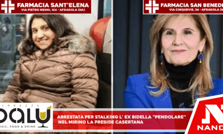 Arrestata per stalking l’ex bidella “pendolare”: nel mirino la preside casertana