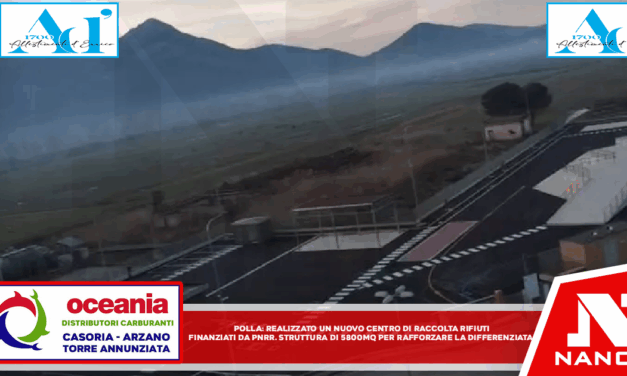 Polla realizzato un nuovo centro di raccolta rifiuti finanziato dal Pnrr Struttura da 5.800 mq per rafforzare la differenziata, obiettivo 85% entro due anni
