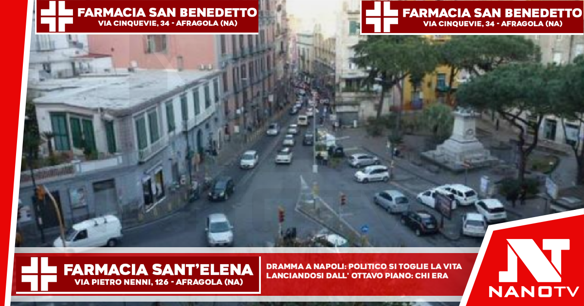 Dramma a Napoli, politico si toglie la vita lanciandosi dall’ottavo piano: chi era