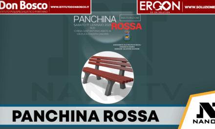 Casoria, una panchina rossa per dire no alla violenza sulle donne