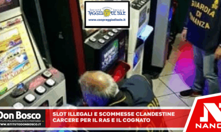 Slot illegali e scommesse clandestine: carcere per il ras e il cognato