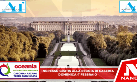 Ingresso gratis alla Reggia di Caserta domenica 1° febbraio