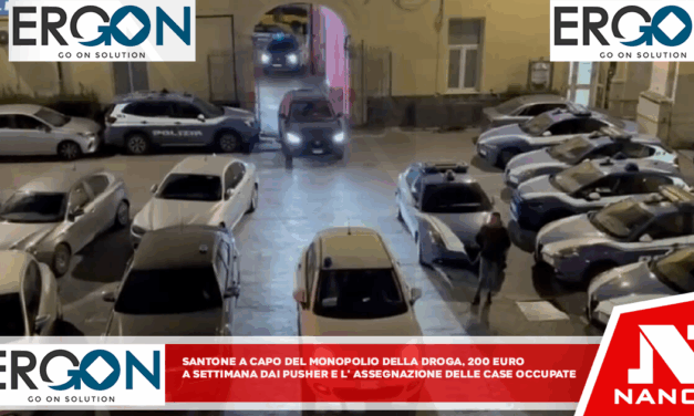 Santone a capo del monopolio della droga, 200 euro a settimana dai pusher e l’assegnazione delle case occupate