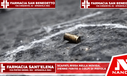 Scafati, rissa nella movida; 21enne ferito a colpi di pistola