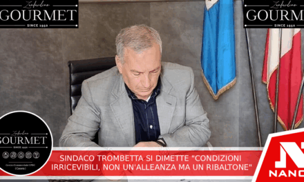Sindaco Trombetta si dimette. “Condizioni irricevibili, non un’alleanza ma un ribaltone”