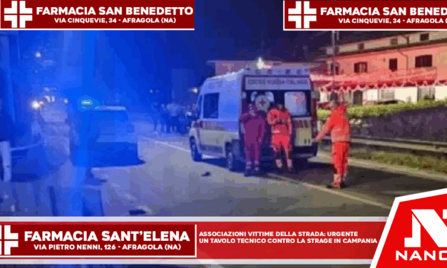 Associazioni vittime della strada: urgente un tavolo tecnico contro la strage in Campania