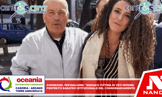 Dimissioni, Tartaglione: “Sindaco vittima di veti interni. Preferito baratro istituzionale del commissariamento”