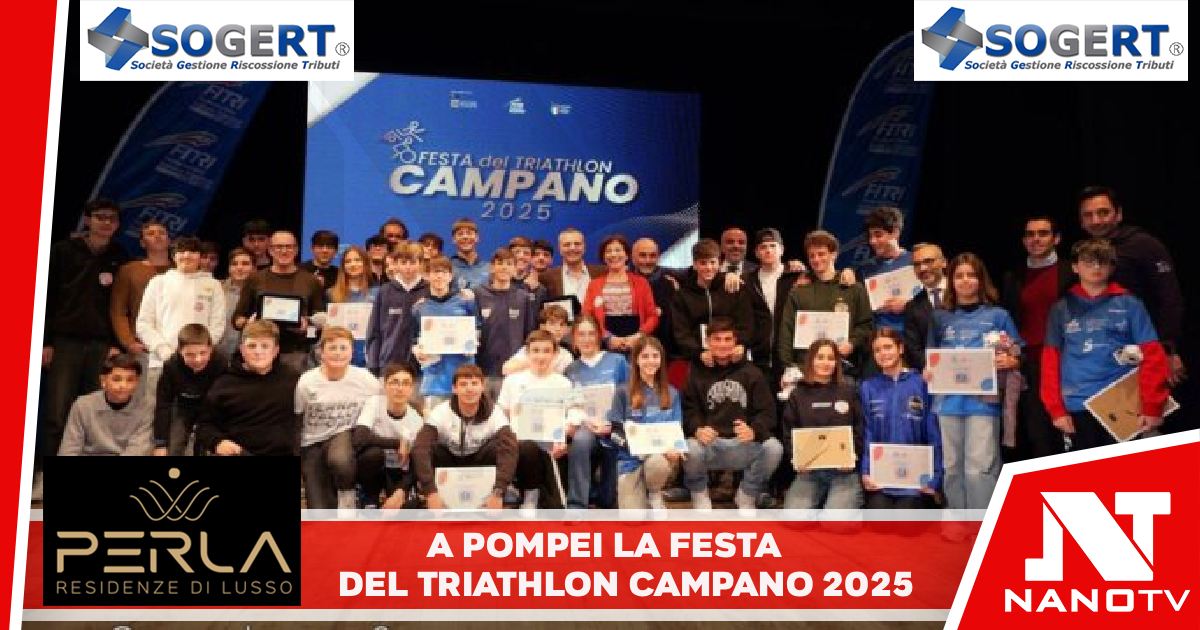 A Pompei la Festa del Triathlon Campano 2025
