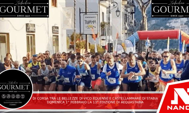 Di corsa tra le bellezze di Vico Equense e Castellammare di Stabia Domenica primo febbraio la tredicesima edizione di Aequastabia