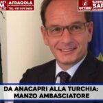Diplomazia: l’anacaprese Giuseppe Manzo è il nuovo Ambasciatore d’Italia in Turchia
