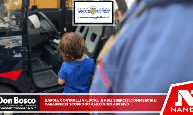 Napoli: Controlli ai locali e agli esercizi commerciali. Carabinieri scoprono asilo nido abusivo