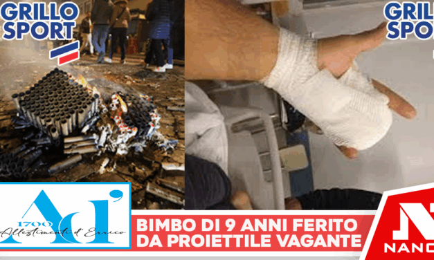 Tra Napoli e provincia 57 feriti per l’esplosione di botti a Capodanno