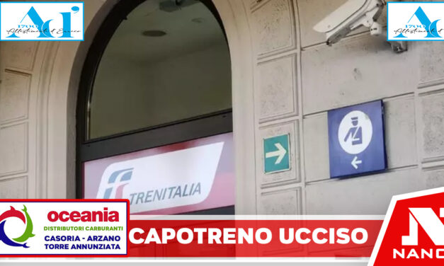 Omicidio a un capotreno ucciso presumibilmente a coltellate