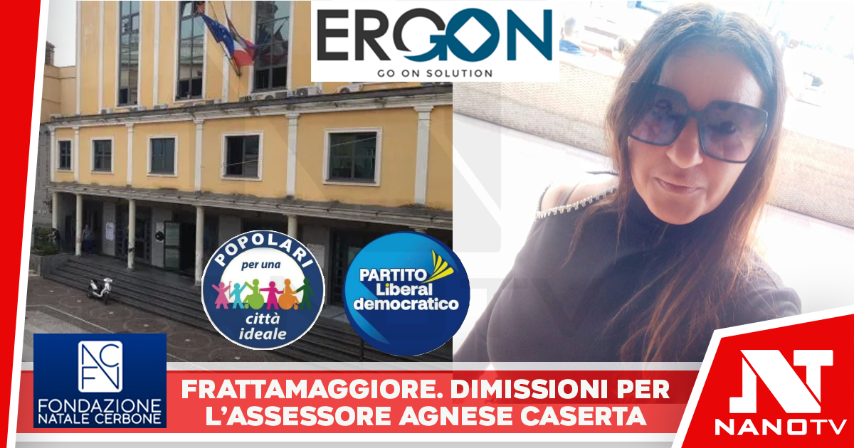 Frattamaggiore. L’assessore Agnese Caserta, in quota Popolari per una Citta’ Ideale, si dimette.