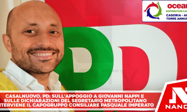 Casalnuovo. Dopo le elezioni regionali parte la resa dei conti nel PD. Il capogruppo PD Imperato difende la posizione locale