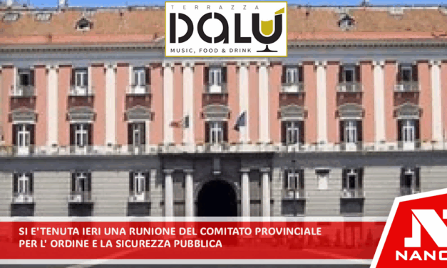 Si è tenuta ieri una riunione del Comitato provinciale per l’ordine e la sicurezza pubblica.