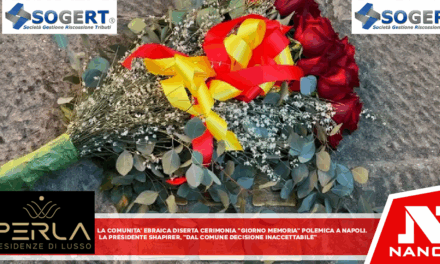 La comunità ebraica diserta cerimonie Giorno Memoria, polemica a Napoli La presidente Shapirer, ‘dal Comune decisioni inaccettabili’