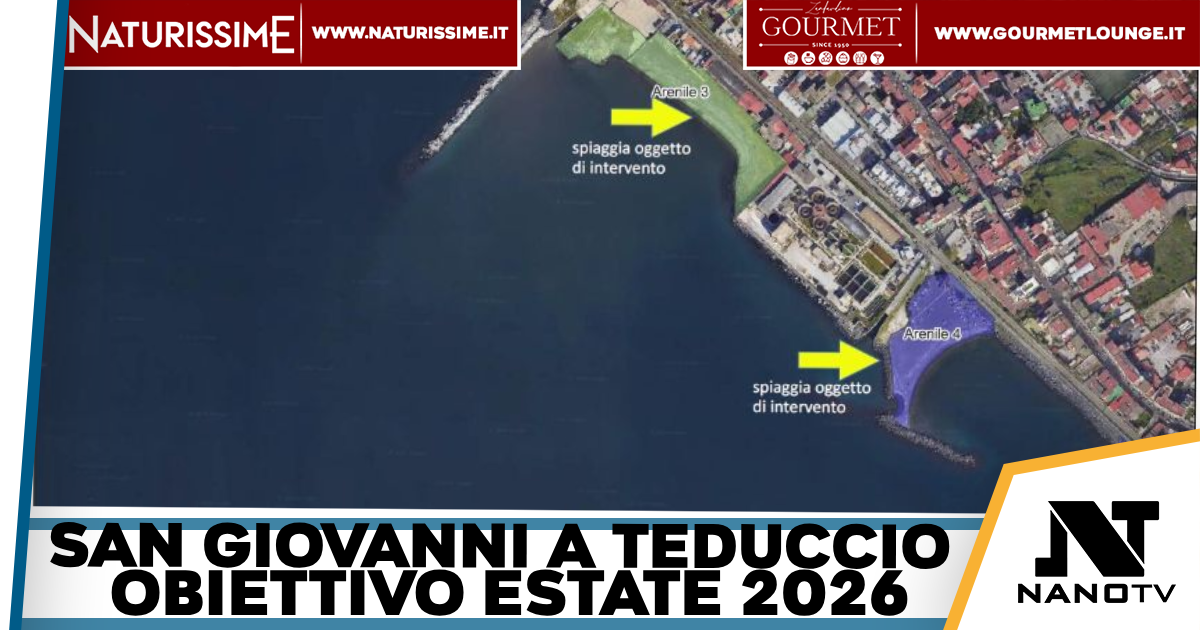 San Giovanni a Teduccio:Domani il via ai lavori ultimi arenili