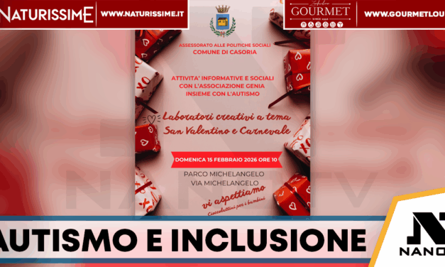 Casoria, una giornata dedicata all’autismo al Parco Michelangelo