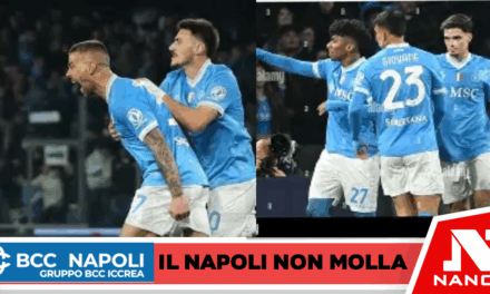 Calcio -Il Napoli riprende due volte la Roma
