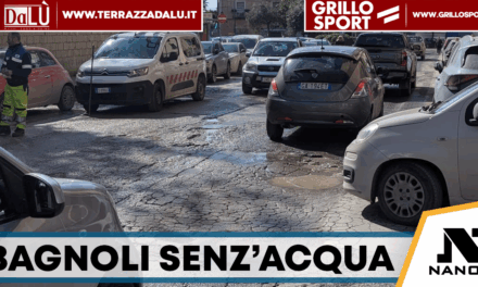 Bagnoli, rottura della condotta: scuole, negozi e abitazioni senz’acqua