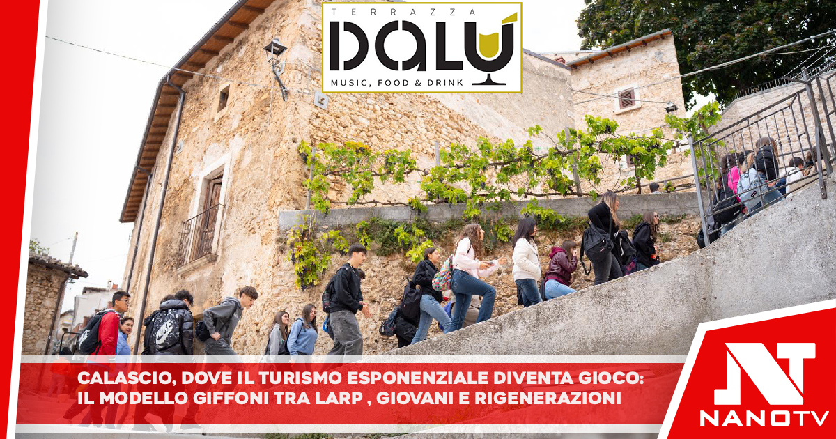 Calascio, dove il turismo esperienziale diventa gioco: il modello Giffoni tra LARP, giovani e rigenerazione