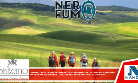 Turismo lento, classe in cammino di “Strade Maestre” fa tappa nel Casertano Un mese per tredici studenti e i loro docenti tra Teano, Roccaromana, Caiazzo e Ruviano