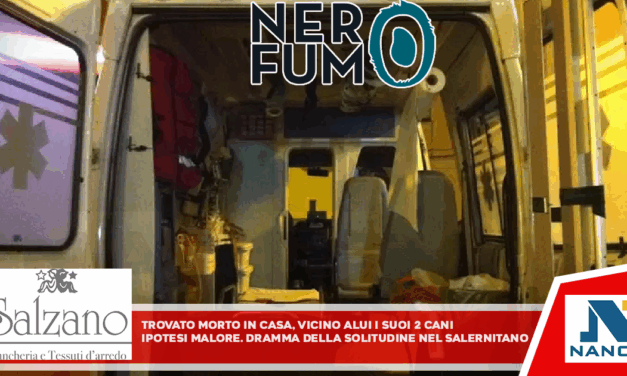 Trovato morto in casa, vicino a lui i suoi due cani, ipotesi malore Dramma della solitudine nel Salernitano. Indagano i carabinieri