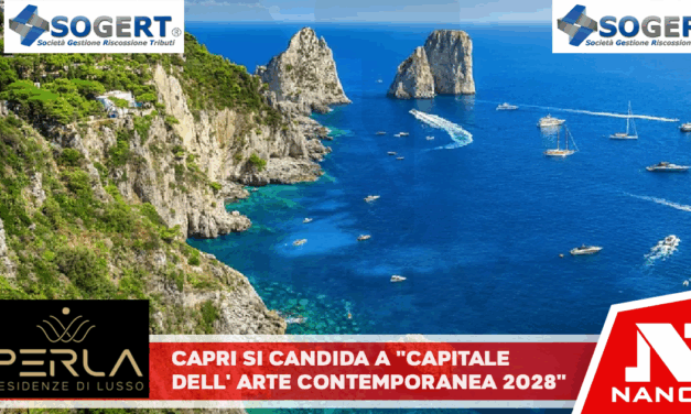 Capri si candida a “Capitale italiana dell’arte contemporanea 2028”