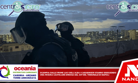 NAPOLI SCAMPIA.Dalle prime luci dell’alba, i carabinieri del comando provinciale di Napoli stanno eseguendo una misura cautelare emessa dal GIP del Tribunale di Napoli