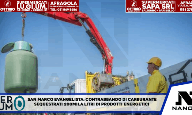 SAN MARCO EVANGELISTA – Contrabbando di carburante, sequestrati quasi 200mila litri di svariati prodotti energetici