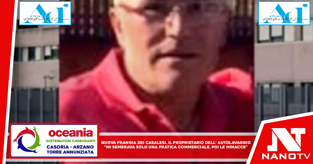 Nuova frangia dei Casalesi, il proprietario dell’autolavaggio: “Mi sembrava solo una pratica commerciale, poi le minacce”