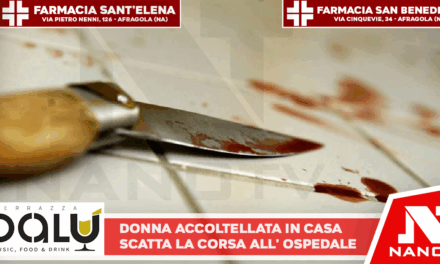 Donna accoltellata in casa: scatta la corsa all’ospedale