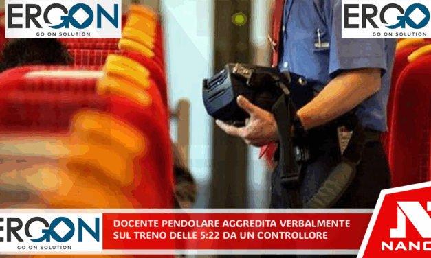 Docente pendolare aggredita verbalmente sul treno delle 5:22 da un controllore