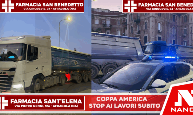 COPPA AMERICA, STOP AI LAVORI SUBITO