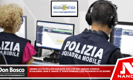 16enne accoltellato durante una lite nel centro storico di Salerno Non è grave, è stato dimesso con trenta giorni di prognosi