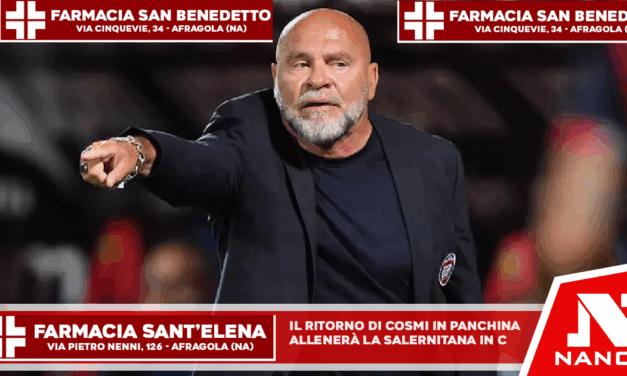 Il ritorno di Cosmi in panchina, allenerà la Salernitana in serie C