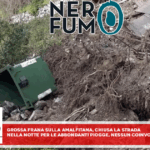 Grossa frana sulla Amalfitana, chiusa la strada Nella notte per le piogge abbondanti, nessuno è rimasto coinvolto