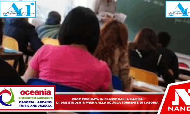 Prof picchiata in classe dalla mamma di due studenti: paura alla scuola Torrente di Casoria