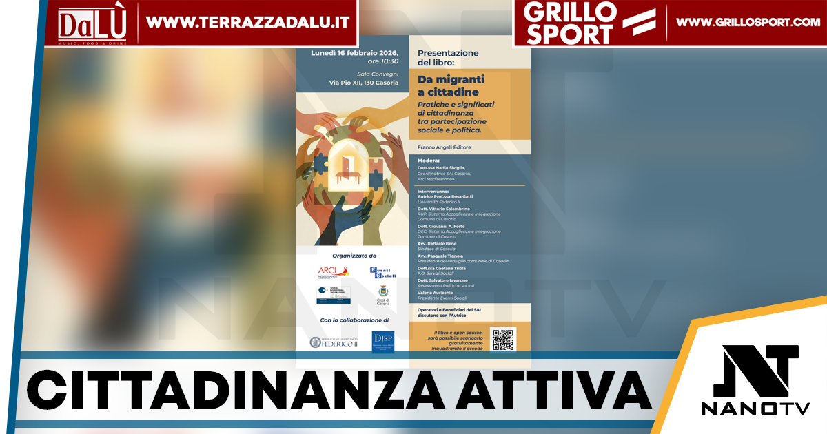 Presentazione del libro “Da migranti a cittadine” a Casoria