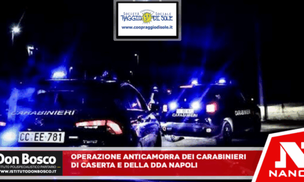 Operazione anticamorra dei carabinieri di Caserta e della Dda di Napoli