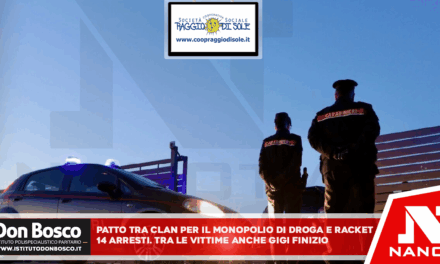 Patto tra clan per il monopolio di droga e racket: 14 arresti. Tra le vittime anche Gigi Finizio