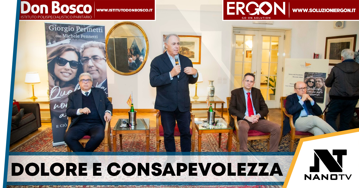 Giorgio Perinetti presenta a Napoli il libro dedicato alla figlia Emanuela